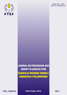 Journal on Processing and Energy in Agriculture